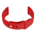 Pacific Rubber Strap U21 22mm for Watch - Red