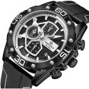 Pacific Rubber Strap U21 22mm for Watch - Red