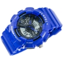Pacific Rubber Strap U21 22mm for Watch - Red