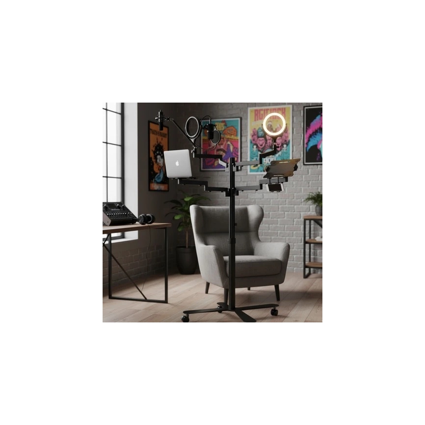Spacetronik Direct Streaming Stand with SPPC102 Light – 2