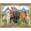 Beldizart Tikrandus tikanduse komplekt "Bogatyrs" 30,8x23,3 cm S/KR004 Beldizart Tikrandus tikanduse komplekt "Bogatyrs" 30,8x23,3 cm S/KR004