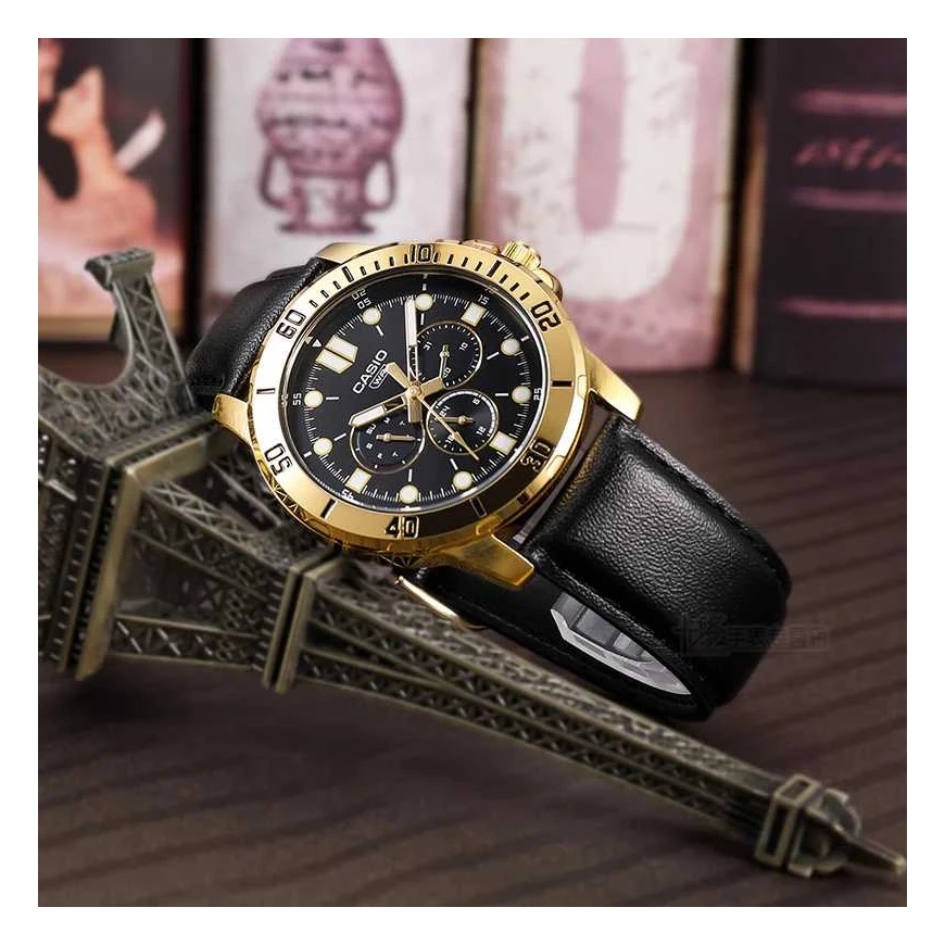 Vyriškas pulksteņi Casio MTP-VD300GL-1EUDF + KASTE – 5