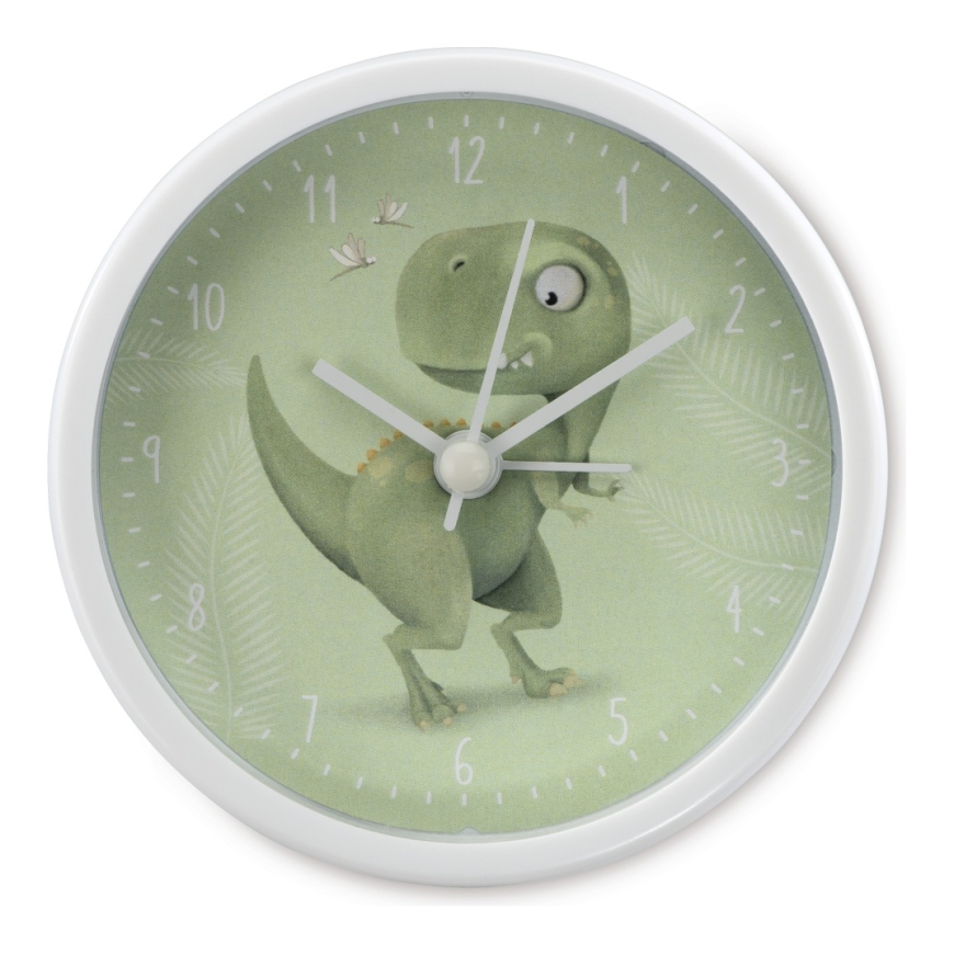 Hama Happy Dino Mechanical alarm clock Green, White – 2
