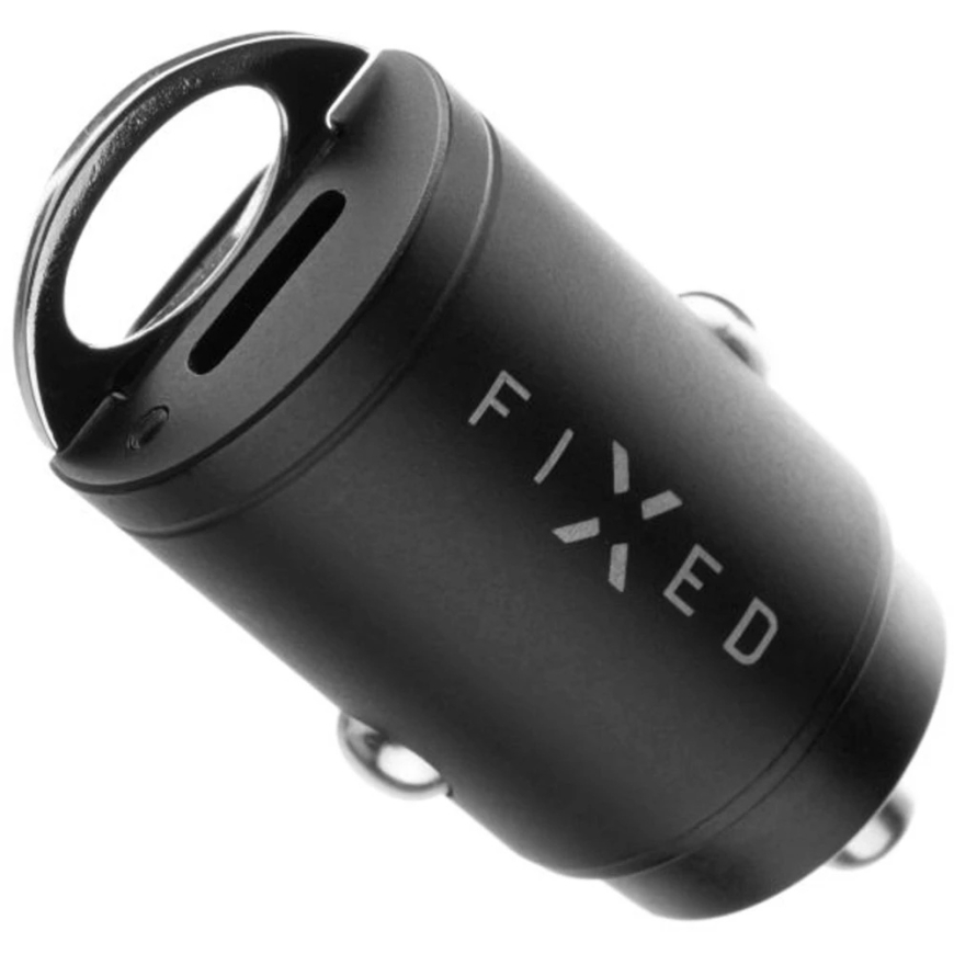 Fiksuotas USB-C 30W + USB-C/Lightning kaabel, musta – 2