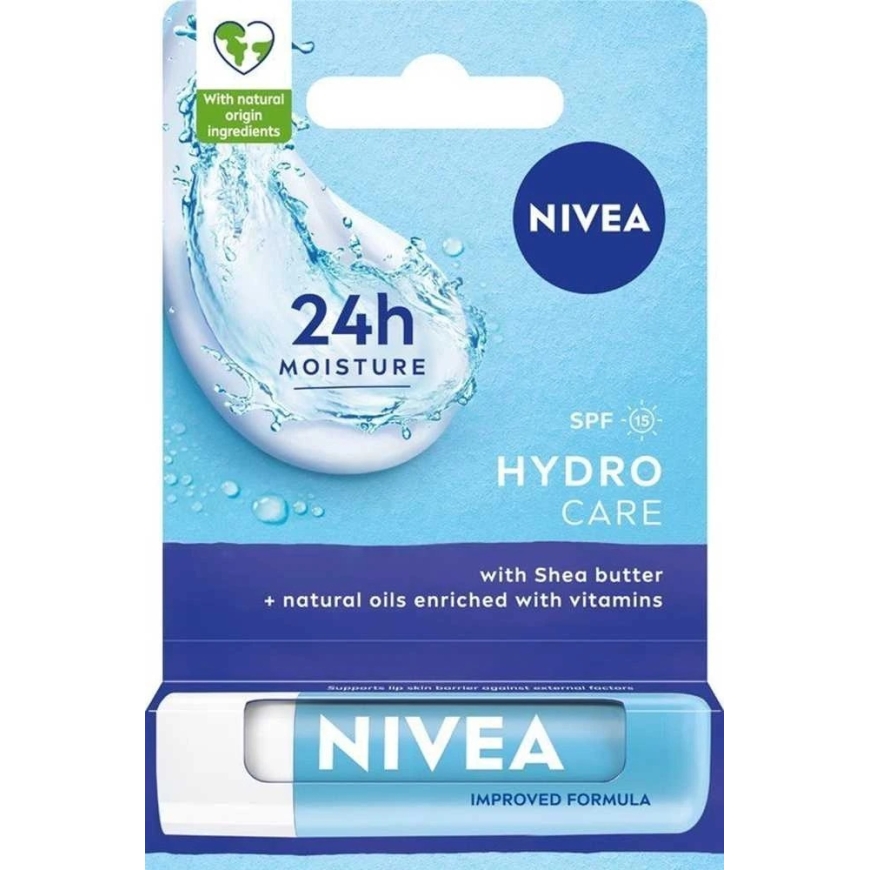 Nivea Hydro Care Lip Balm, 4.8 g – 2
