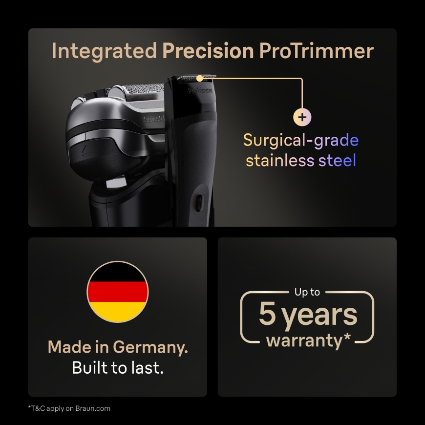 Braun Series 9 Pro+ 9610S vīriešu