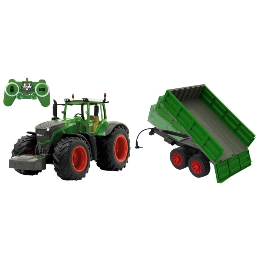 Fendt 1050 RC tractor set 1:16 with remote-controlled Jamara trailer – 2