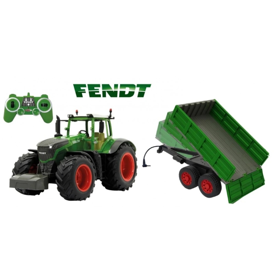 Fendt 1050 RC tractor set 1:16 with remote-controlled Jamara trailer – 5