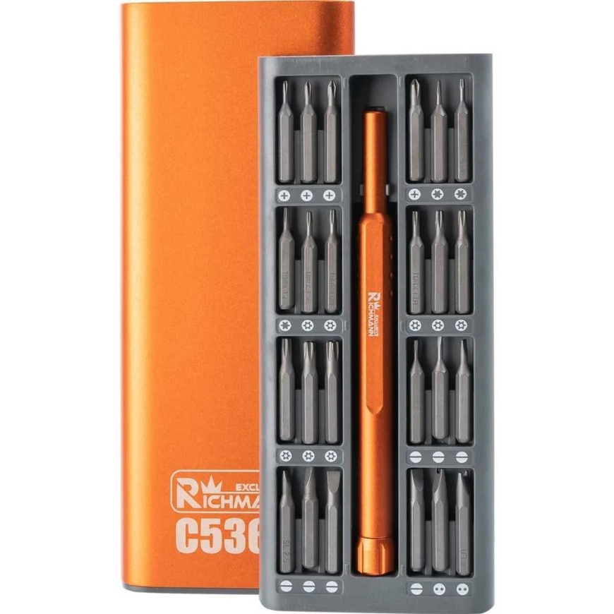 Набор мини-головок RICHMANN с ручкой, 48 шт.