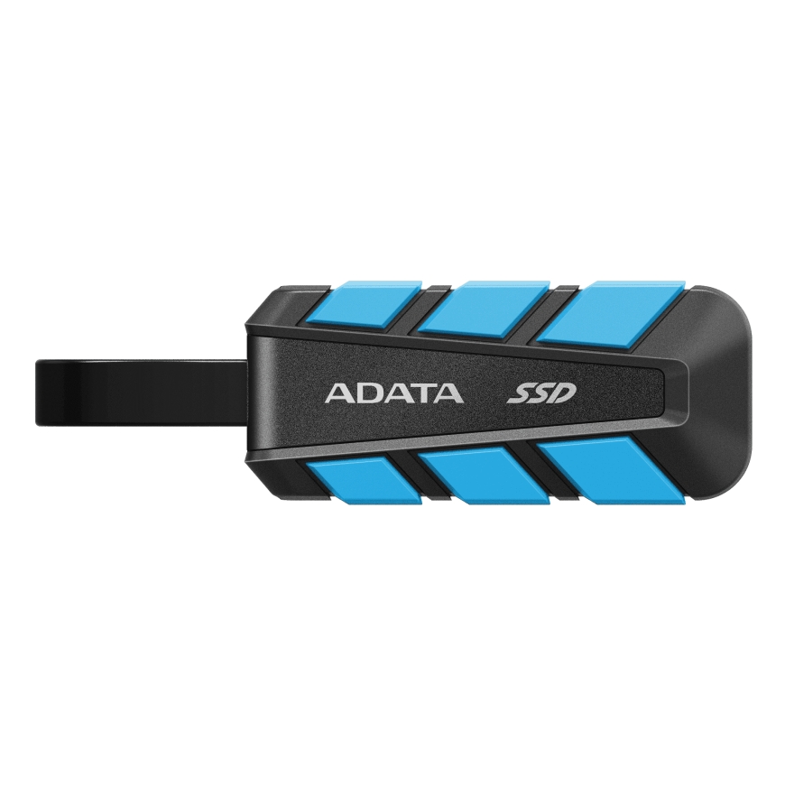ADATA Externe SSD SC740 2TB Plug&Go blue 1050/1000 MIL.STD USB Type-C 3.2 Gen 2 (3.1 Gen 2) Black, B