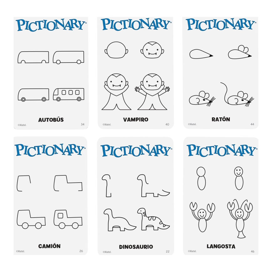 Mattel Games PICTIONARY – 5