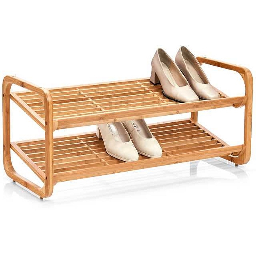 Bamboo Bambukoinen kenkäteline, kengät, 2 tasoa, ZELLER – 5