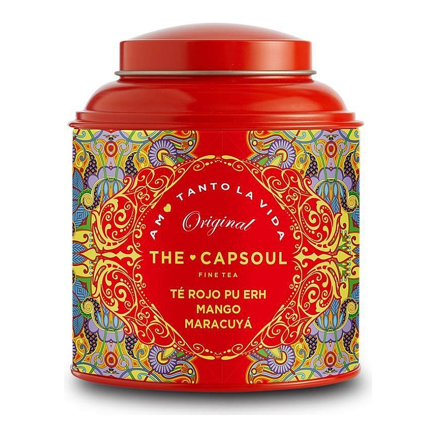 Capsoul Bulk Pu Erh, mangų ir aistros vaisių arbata 100g