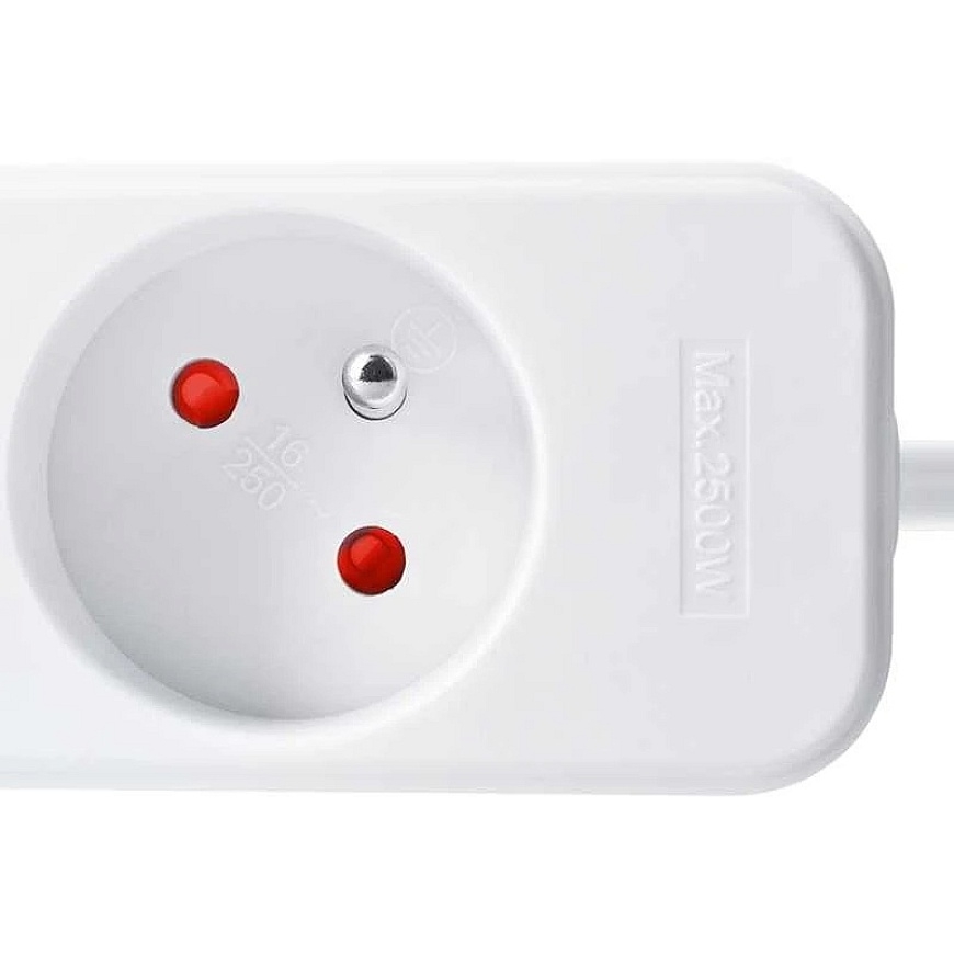 Solight pistorasia, 3 pistoketta, valkoinen, 3m – 4