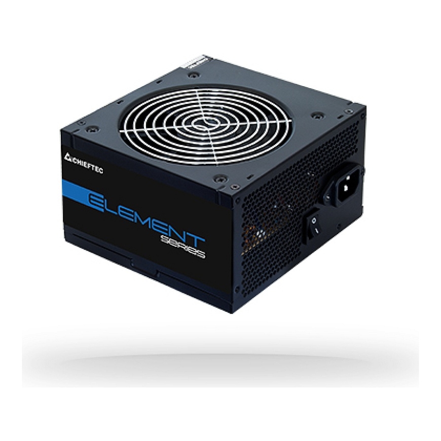 Chieftec ELP-600S barošanas avotu vienība 600 W 20+4 pin ATX PS/2 Melns