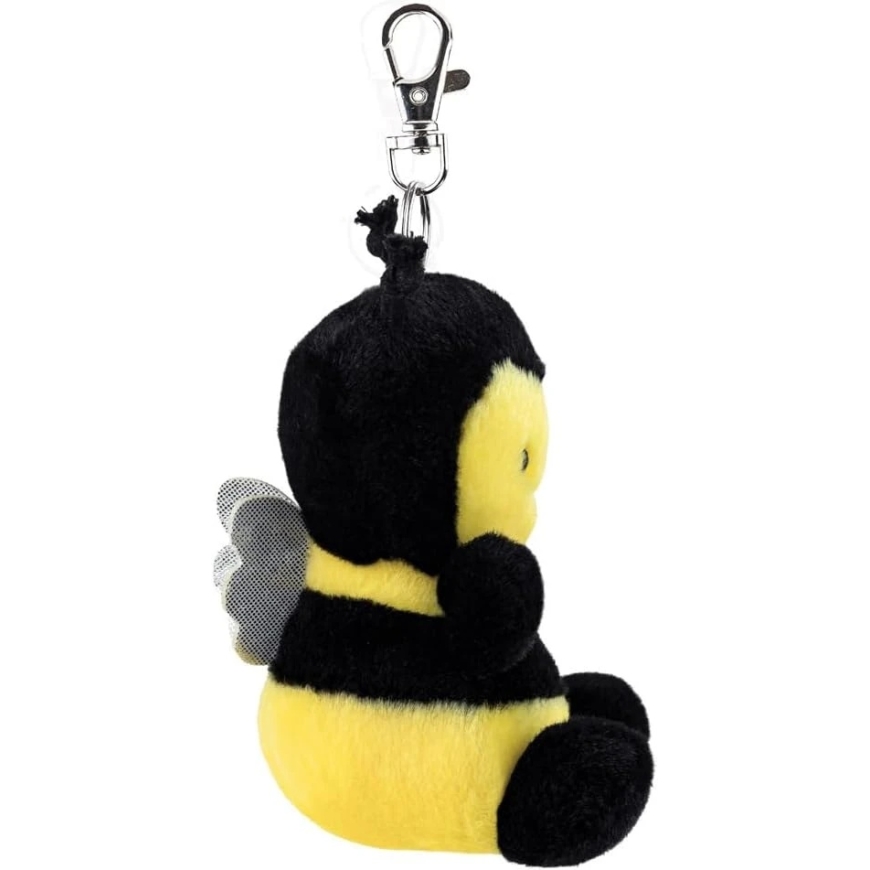 AURORA PALM PALS Plush Keychain - Bee, 10 cm – 4