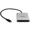 StarTech.com USB 3.0 Flash Memory Multi-Card Reader / Writer with USB-C - SD, microSD, CompactFlash StarTech.com USB 3.0 Flash Memory Multi-Card Reader / Writer with USB-C - SD, microSD, CompactFlash