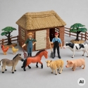 WOOPIE Large Farm with Animals 63 pcs.