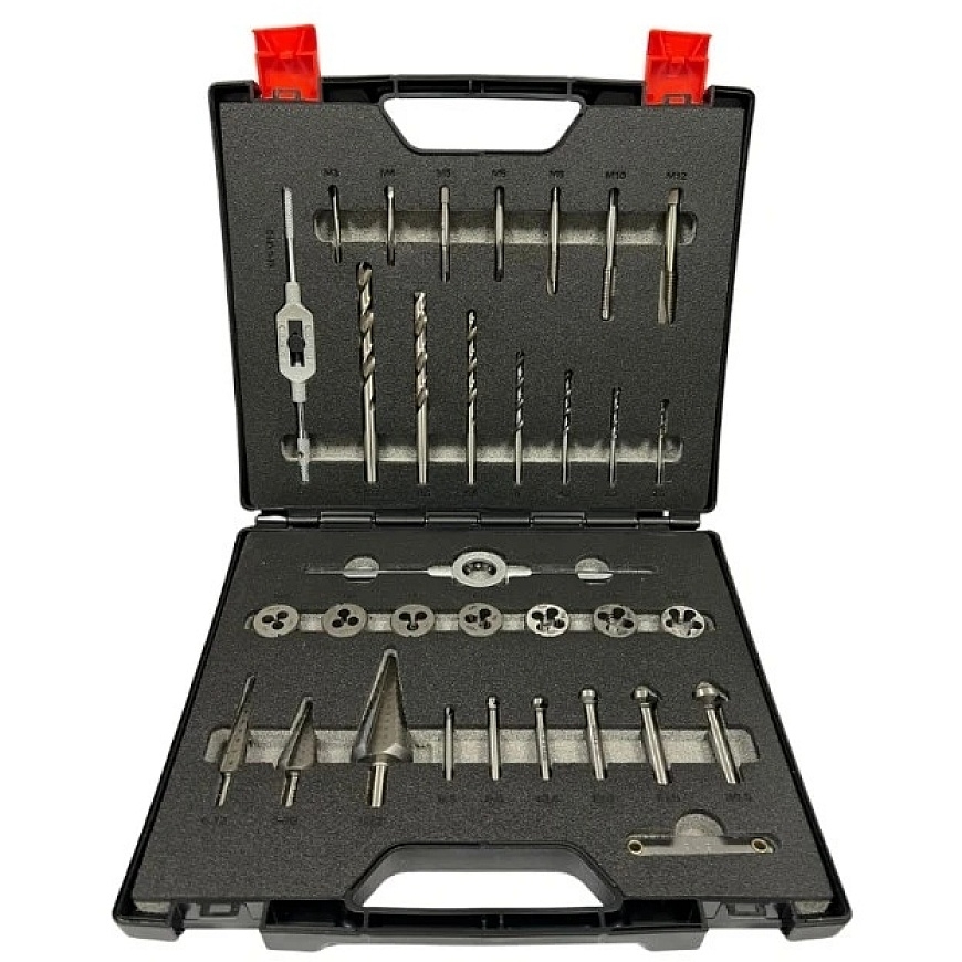 33-Piece Drill Bit Set RUKO Starter KIT HSS