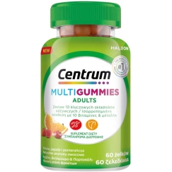 Centrum "MultiGummies" dietary supplement for adults, 60 gummies