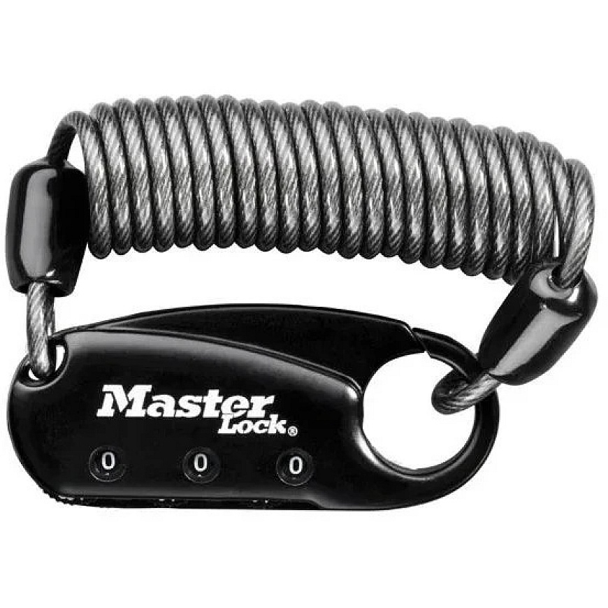 Master Lock 1551EURDBLK Cable Snap Hooks