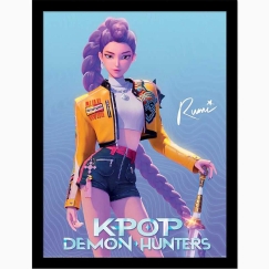 Pyramid KPop Demon Hunters Rumi Framed Print