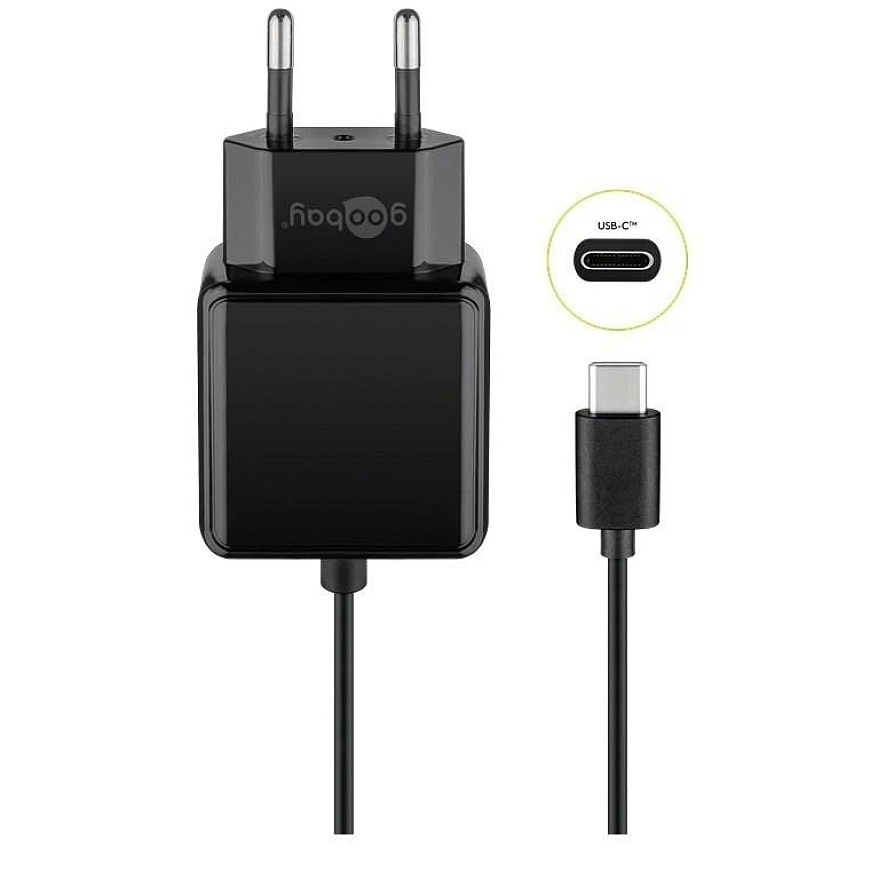 Goobay USB-C™ virtalähdeadapteri 3,0 A – 2