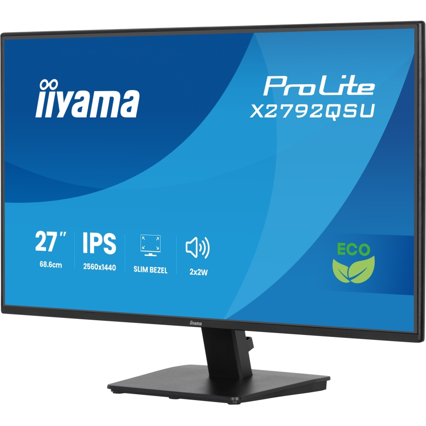 iiyama ProLite X2792QSU-B1 PC lamekuvar 68,6 cm (27") 2560 x 1440 pikslit Quad HD LED Must – 5
