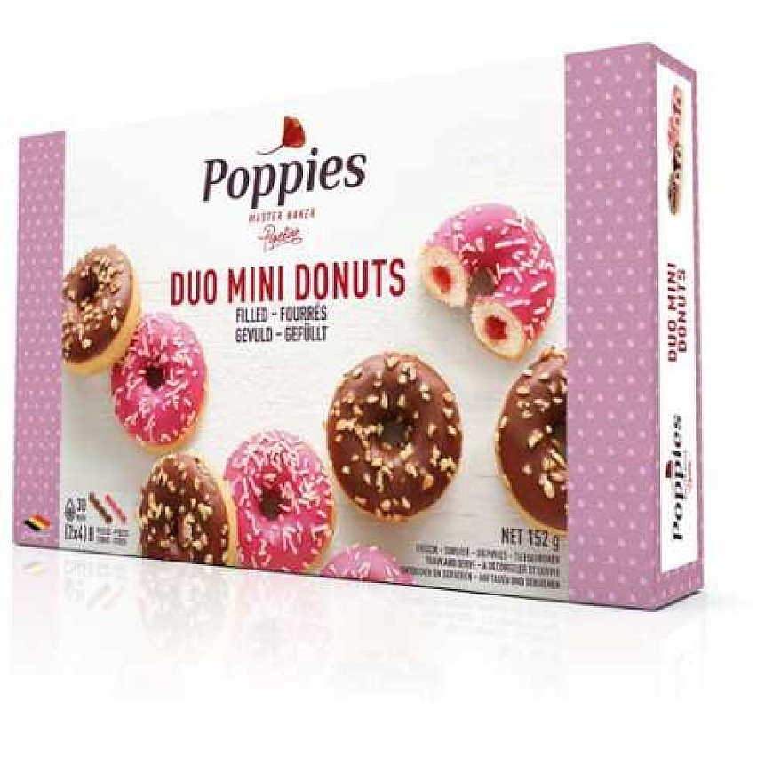 Poppies Mini spurgos DUO, 8 gab