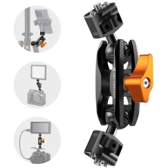 Kameratarvikkeet - K&F Concept MS14 Magic Arm 2x 1/4'' 12cm Kuormitus 300g