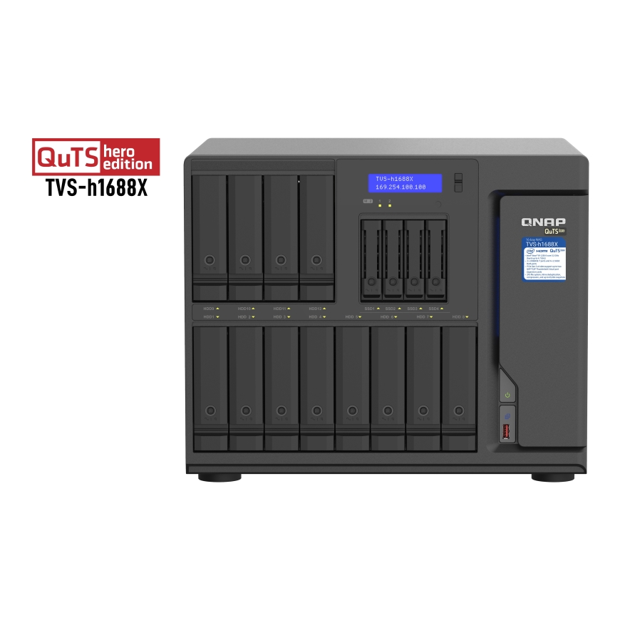 QNAP TVS-h1688X NAS Tower Intel® Xeon®