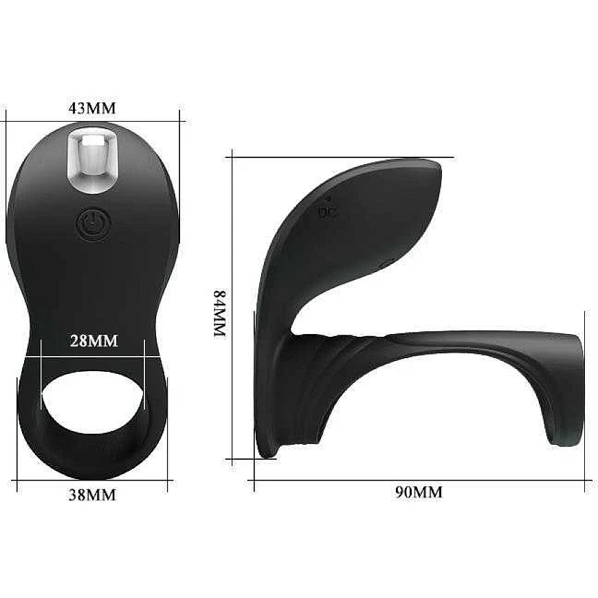 Pretty Love peen sleeve, erektsiooni cage, vibratsioon, 7 režiimi – 5