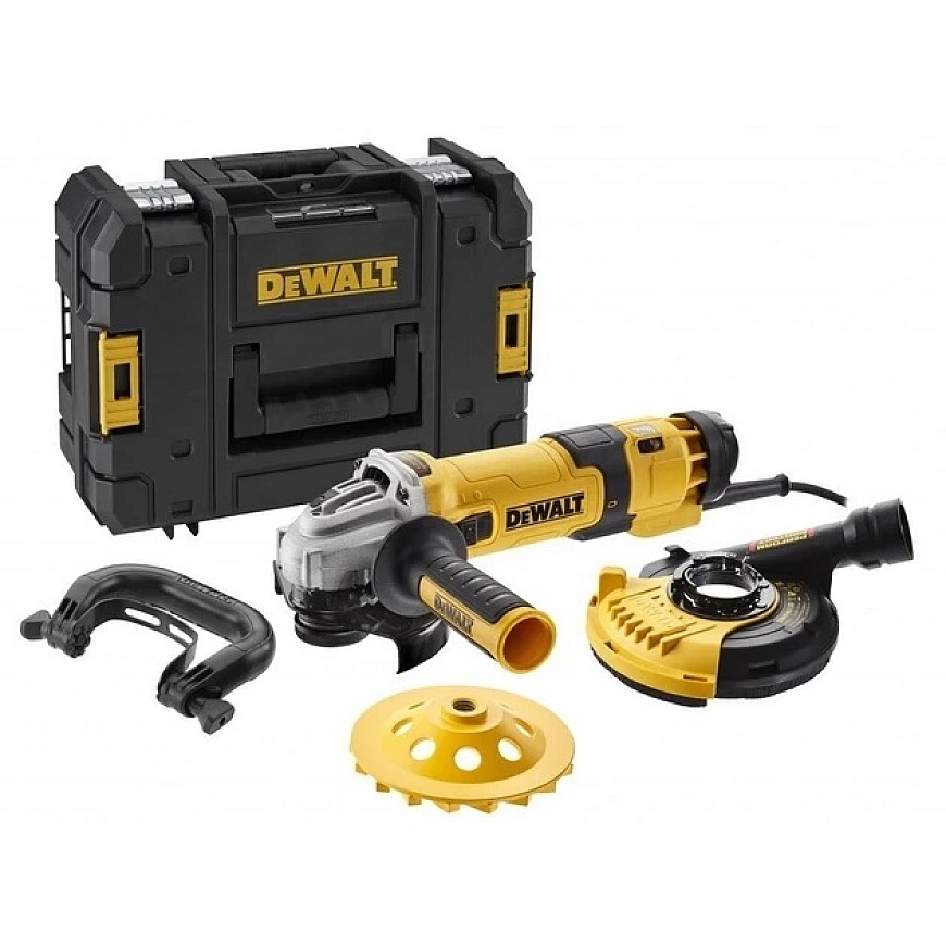 Dewalt DWE4257KT angle grinder - small 125mm, 1500w