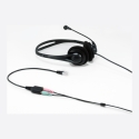 Equip 147944 audio kabelis 0,25 m RJ-9 2 x 3.5mm Melns Equip 147944 audio kabelis 0,25 m RJ-9 2 x 3.5mm Melns