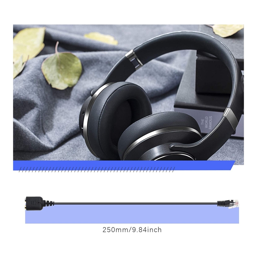 Equip 147944 аудио кабель 0,25 m RJ-9 2 x 3.5mm Черный – 4