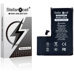 Akumulators StellarXcell Diagnostic Apple iPhone 14 Pro 3200mAh (Standarta jauda + HQ kopija BMS)
