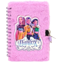 Safta Kpop Demon Hunters Stationery padlock diary set
