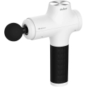 Massage gun, 8 attachments, white, REBEL ACTIVE Massage gun, 8 attachments, white, REBEL ACTIVE