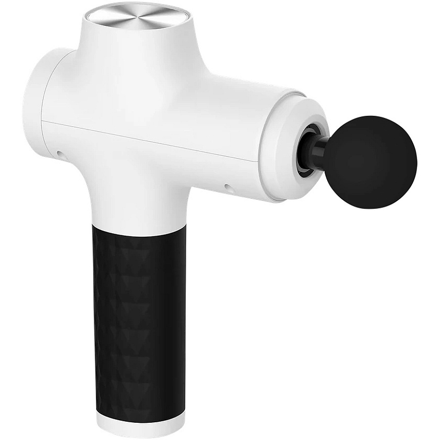 Massage gun, 8 attachments, white, REBEL ACTIVE – 3