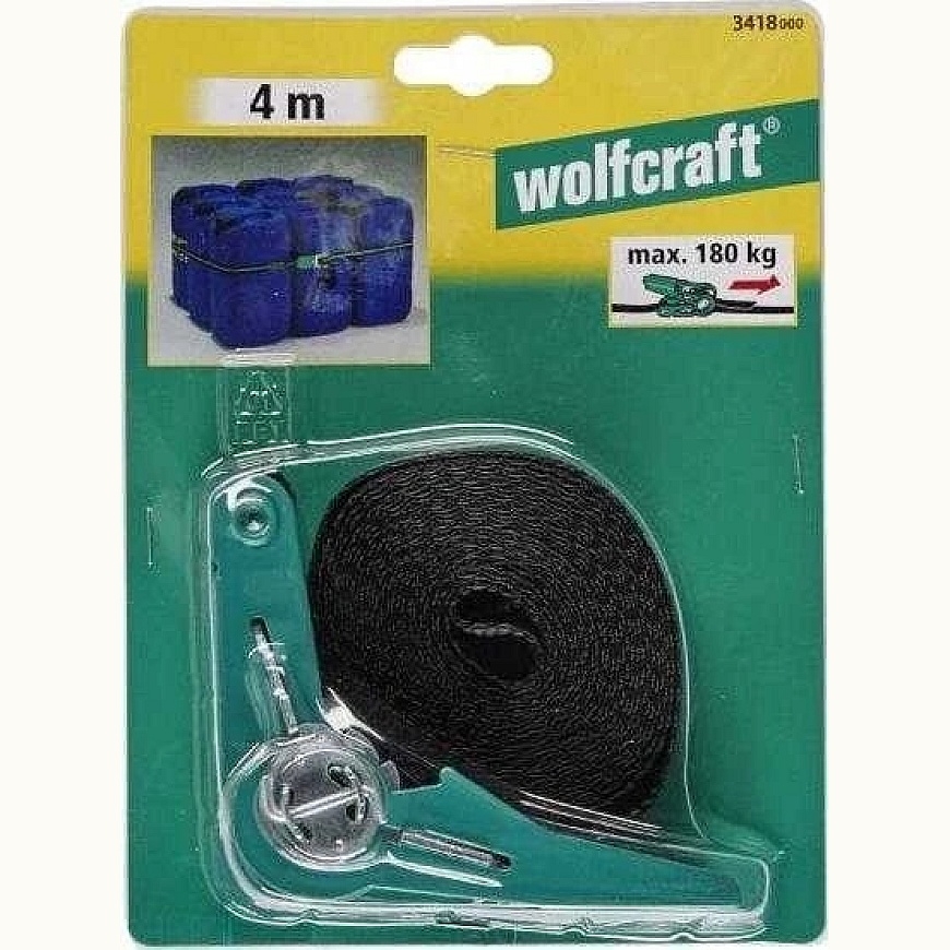 Wolfcraft 3418000 4 m Cargo Securing Strap – 5