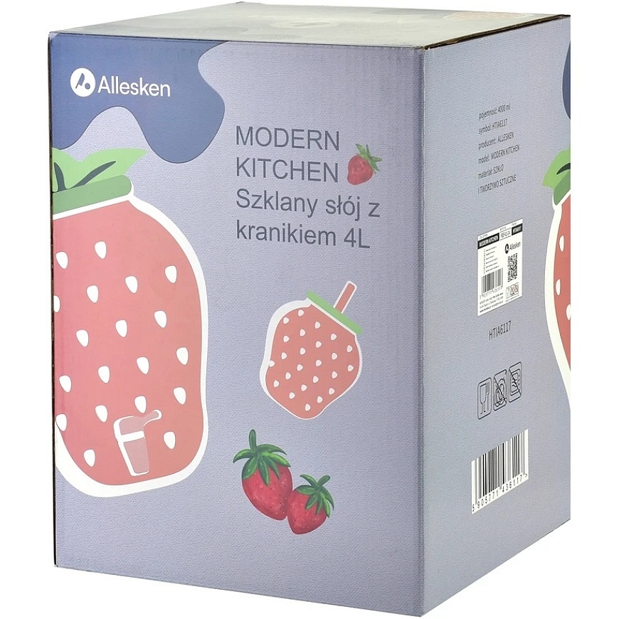 Mondex PACKAGE contains 4 pcs of 4 l jars with a tap. – 3