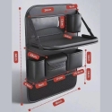 ATL DA796 Organizer for Car Seat Black ATL DA796 Organizer for Car Seat Black
