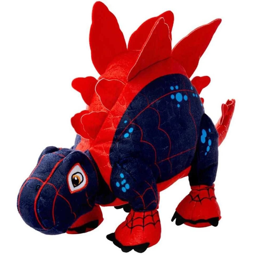 SIMBA Marvel Spidey Spin Stegosaurus mīkstā rotaļlieta 25cm