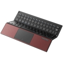 SODI ZO1T Tri-Fold Bluetooth Keyboard with Touchpad Red