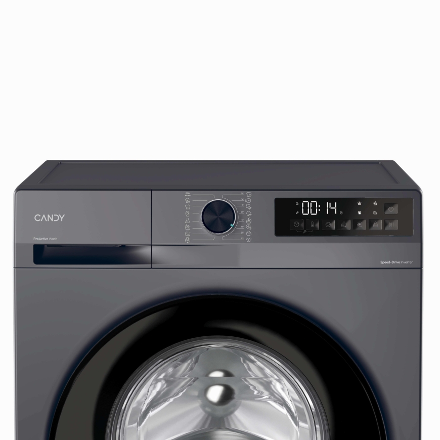 Candy GD 48SB6G-S Pesukone Edestä täytettävä 8 kg 1400 RPM Harmaa – 5