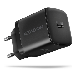 Axagon ACU-PD20 wall charger 1x QC3.0/AFC/FCP/PD type-C, 20W, black