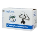 LogiLink WZ0034 lupa Juoda, Nerūdijančiojo plieno LogiLink WZ0034 lupa Juoda, Nerūdijančiojo plieno