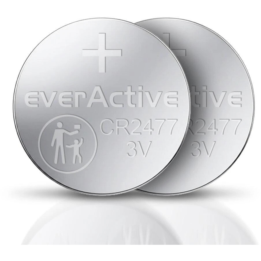 everActive CR2477 Battery (blister pack, 5 pcs.)