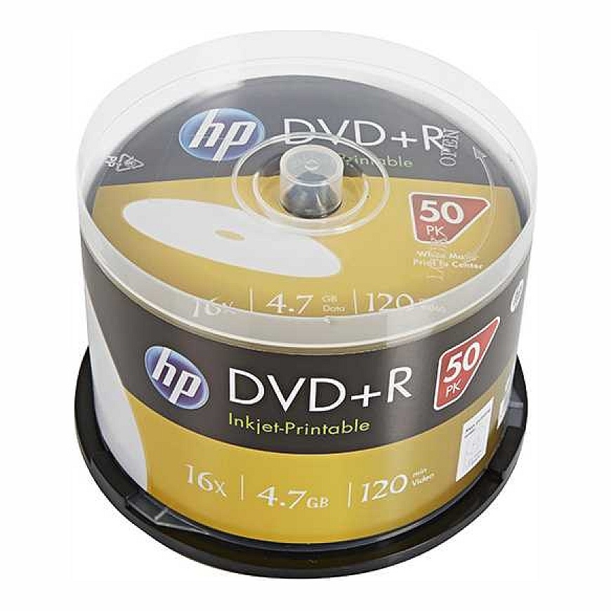 HP Verbatim HP DVD+R, rašalinis spausdinājums