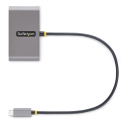 StarTech.com 5G2A2CPDB-USB-C-HUB хаб-разветвитель USB 3.2 Gen 1 (3.1 Gen 1) Type-C 5000 Мбит/с Серый